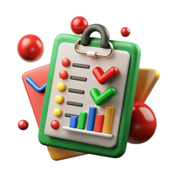 impressive rustic Risk Assessment Chart Red and Green Isolated high resolution png