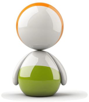 3d stylized figure, representing a national symbol. png