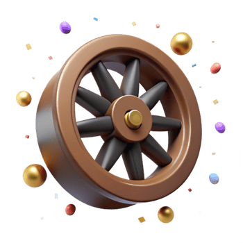 extraordinary contemporary Roman Chariot Wheel Cutout Isolated Side Angle professional png