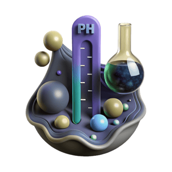 magnificent abstract Ocean Acidification Ph Scale Isolated with Chemical Formula png