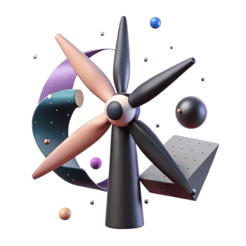 extraordinary contemporary Wind Turbine Blades Rotating Close Up Cutout exclusive png
