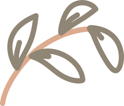 Leaves line doodle png