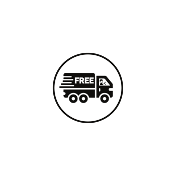 A black and white logo of a truck with the word free png