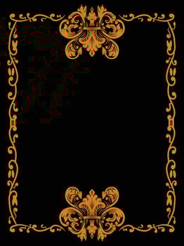 Vintage Ornamental Frame Illustration vector