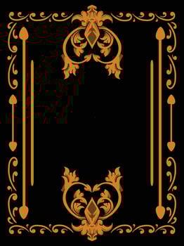 Simple Ornamental Frame for Modern Use vector