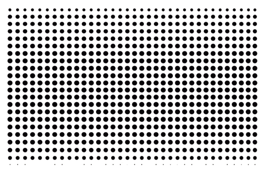 A grid of small, circular, black and white patterns creates mesmerizing visual effect. Each circle contains intricate designs, forming repetitive and hypnotic pattern across entire image png