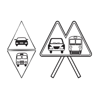 Transport icon illustration vector