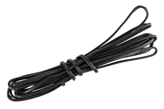 black electrical wire isolated png