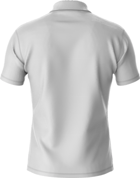 white polo shirt on transparent background png