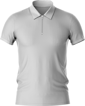 a gray polo shirt on a transparent background png