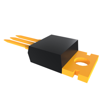 Electronic component isolated on transparent png