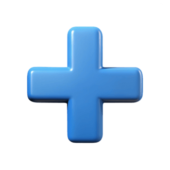 picturesque victorian Plus sign icon. Symmetrical, crisp edges with Scalable Design. artisan png