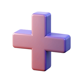 dynamic magnificent Plus sign shape, symmetrical, flat color, minimal design with Scalable Design. studio quality png