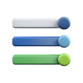 signature bohemian Progress bar with three sections. Clean lines, minimal design with Scalable Design. high quality png