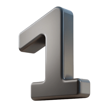 splendid timeless Crisp edges, clean lines number . Flat gray, minimal design with Scalable Design. png
