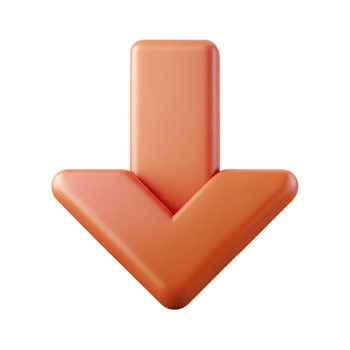 iconic vintage Download arrow icon. Crisp edges, minimal. Single-weight stroke, flat color with Scalable Design. genuine png