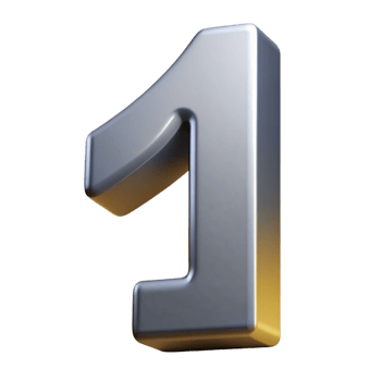 magnificent vintage Crisp edges, clean lines number . Flat gray, minimal design with Scalable Design. detailed png