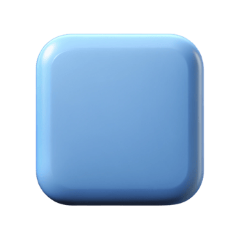 spectacular unparalleled Square with rounded corners. Clean lines, flat color, with Scalable Design. png