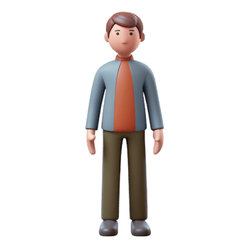 radiant victorian Silhouette of a standing man. Clean lines, flat color, with Scalable Design. exclusive png