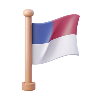 elegant calm abstract Pictogram of a flag. Clean lines, minimal design, with Scalable Design. high quality png