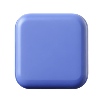 notable modern Square with rounded corners. Clean lines, flat color, with Scalable Design. artisan png