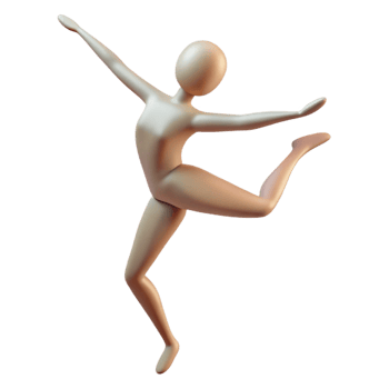 memorable creative Minimal silhouette of a ballet dancer. Single-weight stroke, with Scalable Design. masterfully captured png