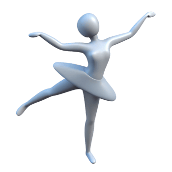 acclaimed elegant Silhouette of a ballet dancer. Clean lines, minimal design, flat color with Scalable Design. premium png
