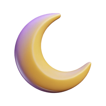 unforgettable futuristic Minimal line art of a crescent moon. Single-weight stroke, flat color with Scalable Design. authentic png