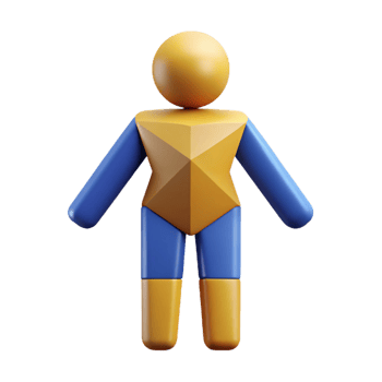 bold wonderful Abstract human figure, geometric shapes. Clean lines, flat color, minimal design with Scalable Design. elite png