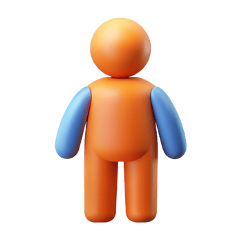 celebrated renaissance Stylized abstract human figure. Flat color, clean lines, symmetrical with Scalable Design. fine detail png