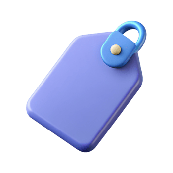 dramatic victorian Flat color tag icon with clean lines. Crisp edges, scalable, minimal design with Scalable Design. expertly shot png