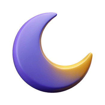 wonderful joyful urban Minimal logo featuring a crescent moon. Clean lines, crisp edges, flat color with Scalable Design. high quality png