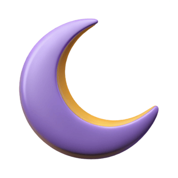 joyful breathtaking Crescent moon pattern. Clean lines, flat color. Minimal, with Scalable Design. detailed png