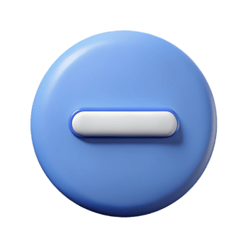 stunning elegant Minus icon representing subtract or decrease. Crisp edges, minimal design, with Scalable Design. 8K png
