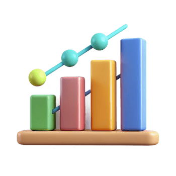 vibrant acclaimed Bar graph with labeled axes. Single-weight stroke, flat color, minimal with Scalable Design. png