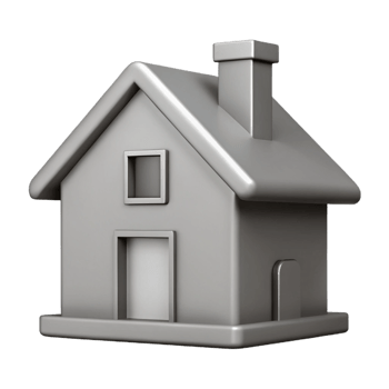 memorable gothic Minimal silhouette of a house. Clean lines, flat grey, single-weight stroke with Scalable Design. flawless png