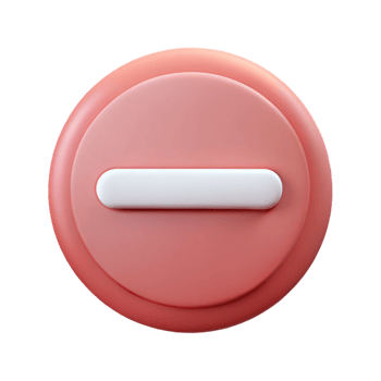 immaculate classic A scalable minus sign icon. Minimal design, clean lines, flat color with Scalable Design. 4K png