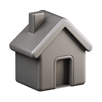 energetic stunning Minimal silhouette of a house. Clean lines, flat grey, single-weight stroke with Scalable Design. 4K png