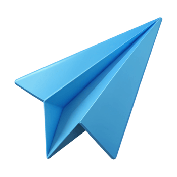 nostalgic dazzling Minimal, flat color design of a paper airplane. Sharp edges, single-weight stroke with Scalable Design. crisp png