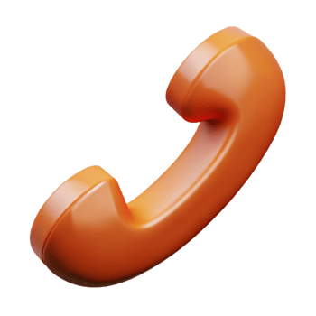 distinctive creative Telephone receiver pictogram. Crisp edges, minimal design. Flat color, with Scalable Design. 8K png