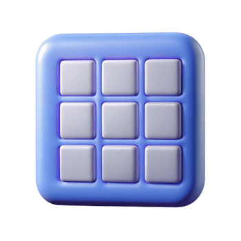 mesmerizing passionate elegant Square grid, scalable, single-weight stroke, clean lines with Scalable Design. crisp png
