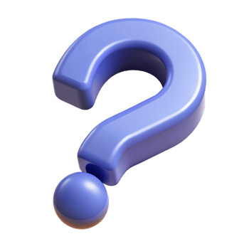 hypnotic timeless Minimal question mark. Geometric, single-weight stroke. with Scalable Design. png