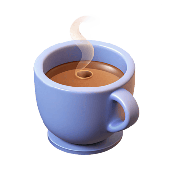 striking exemplary Isometric coffee cup with steam. Flat color, clean lines with Scalable Design. png
