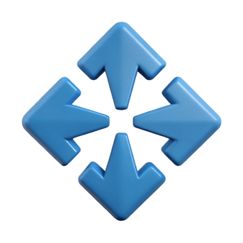 picturesque distinguished A symmetrical arrangement of arrows pointing outwards. Flat color with Scalable Design. png