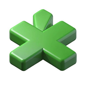 mysterious splendid Symmetrical abstract flower shape, flat color, with Scalable Design. exclusive png