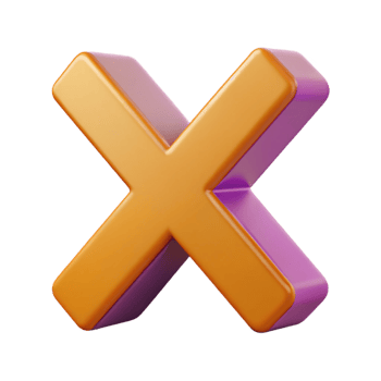 striking organic Minimalist X logo. Crisp edges, flat color, clean lines with Scalable Design. impeccable png