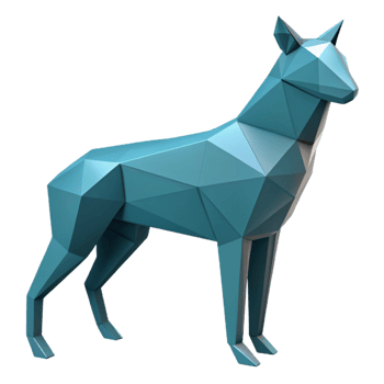 sumptuous exceptional Geometric animal silhouette, crisp edges, single-weight stroke. Symmetrical, with Scalable Design. png