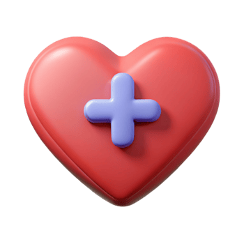 beautiful nordic Heart-shaped badge with a plus sign. Scalable, crisp edges, minimal with Scalable Design. artisan png