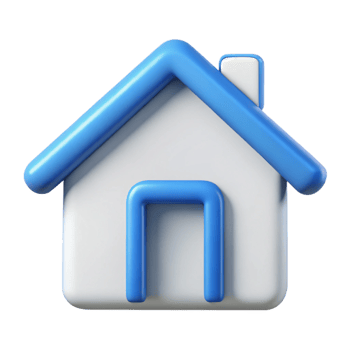 reflective wonderful Single-weight stroke outline of a house. Clean lines, flat color, with Scalable Design. high resolution png