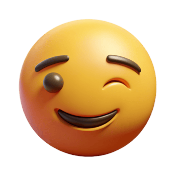 romantic alluring A winking face with one closed eye. Single-weight stroke, minimal, with Scalable Design. elite png
